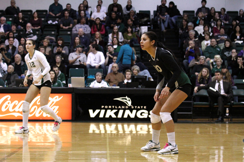 Successful season The Portland State volleyball team had a roster with 10 underclassmen and only three upperclassmen. The young Viks matured fast, finishing second in the Big Sky conference this season.