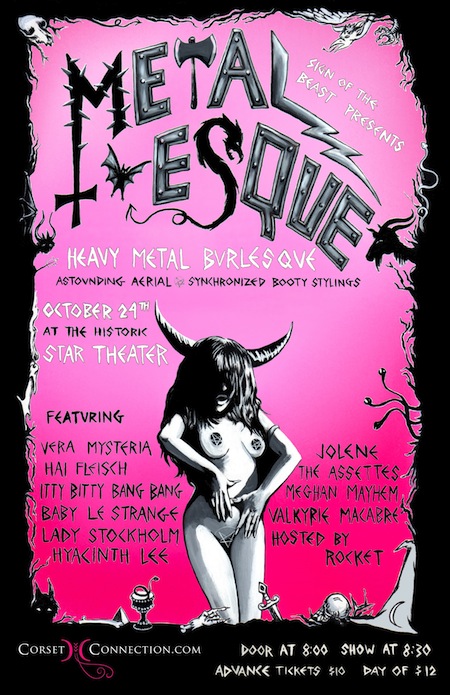 Metalesque - Sign of the Beast presents Heavy Metal Burlesque!