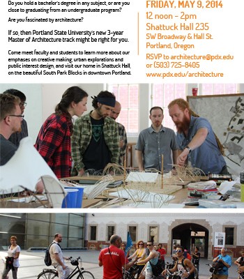 Open House: Three-Year Master of Architecture Degree